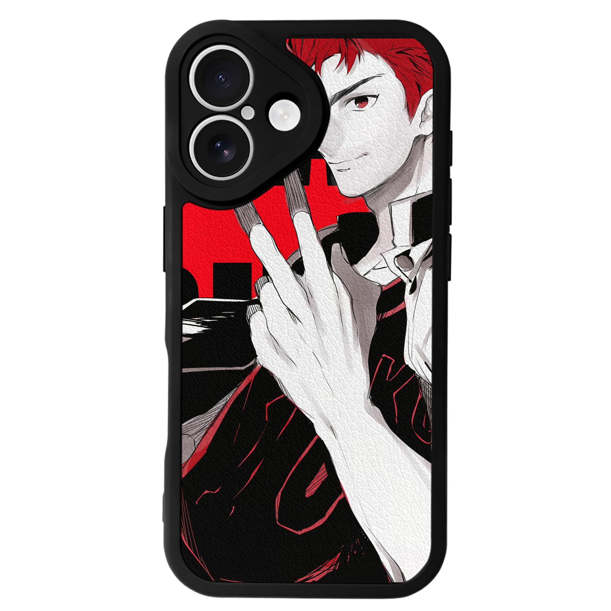 （画像用） SLAM DUNK／スラムダンク 【iPhone 16シリーズ対応】シリコンスマホケース（レザー調） 材質：シリコン